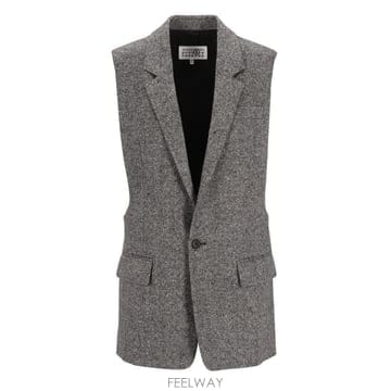 [A94]메종마르지엘라 S52FB0107M36004001F 여성 베스트 질렛 조끼 MM6 MAISON mai