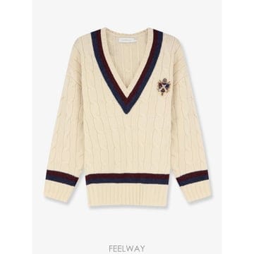 [N85]짐머만 9271TF261 여성 니트 스웨터 가디건 ZIMMERMANN Valiant Cable Kn