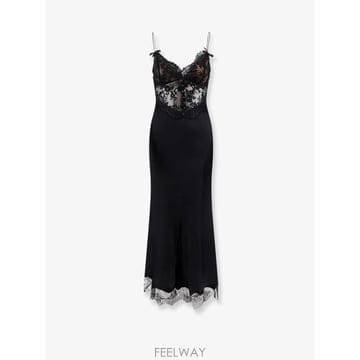 [N85]셀프포트레이트 AW26023MAB 여성 원피스 드레스 점프수트 SELF PORTRAIT Satin 