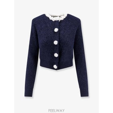[N85]셀프포트레이트 AW26176TN 여성 니트 스웨터 가디건 SELF PORTRAIT Cardigan 