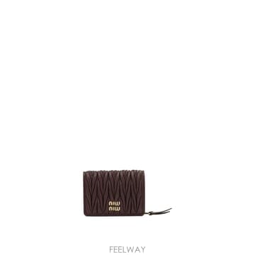 Miu Miu [V90]�̿�̿� 5ML075AFPPF0007 ���� ������ ������ ī������ Quilted Nappa Leat[V90]�̿�̿� 5ML075AFPPF0007 ���� ������ ������ ī��