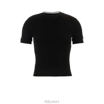[X45]메종마르지엘라 S29GC0321M20274 900 여성 티셔츠 민소매 탑 나시 Black jerse