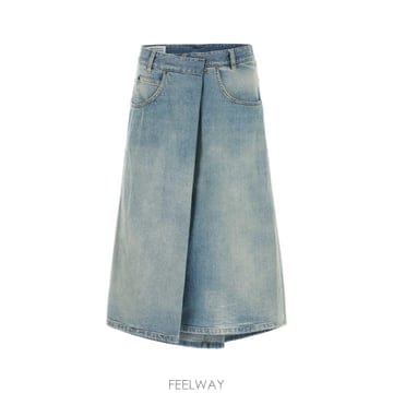 [X45]메종마르지엘라 S51ME0066M30034 962 여성 스커트 치마 롱 미디 미니스커트 Denim 
