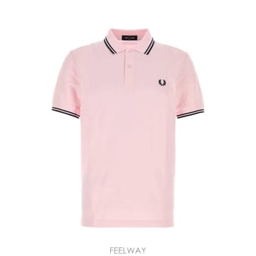 [X45]프레드 M3600 82C 남성 폴로 피케셔츠 Light pink piquet polo shirt