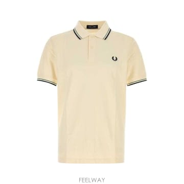 [X45]프레드 M3600 68C 남성 폴로 피케셔츠 Ivory piquet polo shirt