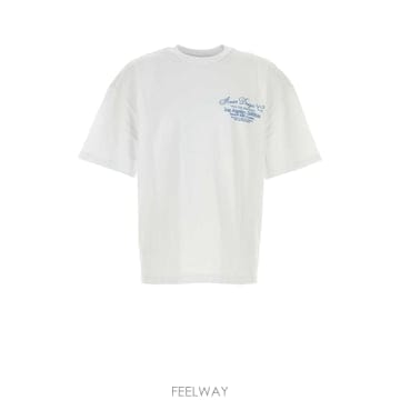 [X45]아미리 AM426JR003 WHITE 남성 티셔츠 민소매 탑 White cotton oversize
