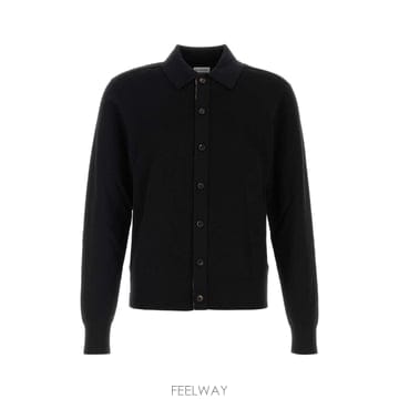 [X45]버버리 8127131 A1189 남성 스웨터 니트 가디건 Black wool cardigan