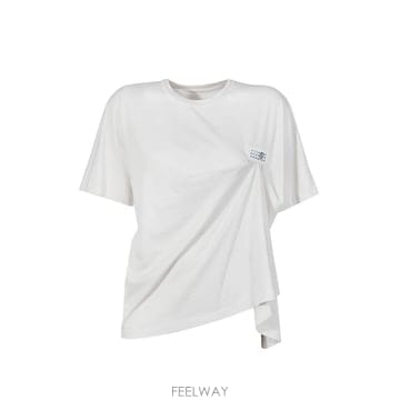 [P13]메종마르지엘라 S52NF0018M20048103 여성 반팔티 라운드 브이넥 티셔츠 탑 탱크탑 라운드