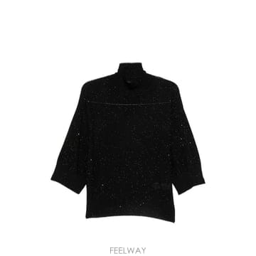 [P13]파비아나필리피 MAD216F397D722825 여성 터틀넥니트 하이넥니트 집업니트 스웨터 풀오버 F