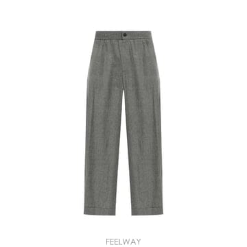 엠포리오 아르마니 데님 효과 울 캐시미어 오버사이즈 팬츠