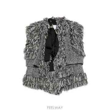 [P13]사카이 26 08647301 여성 니트베스트 자켓베스트 베스트가디건 조끼 패딩 SACAI WOOL 