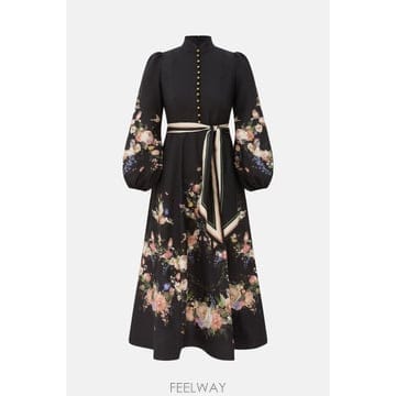 Zimmermann [G95]���Ӹ� 9143DF261BLBQ ���� ���ǽ� �巹�� VALIANT BUTTON MIDI DRESS[G95]���Ӹ� 9143DF261BLBQ ���� ���ǽ� �巹�� VALIANT B