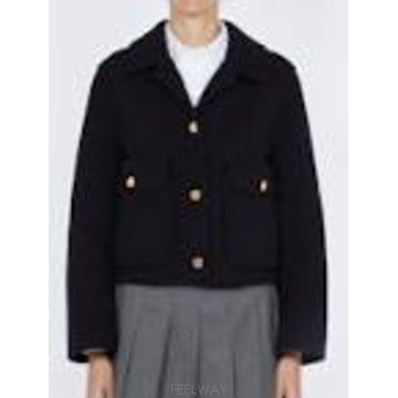 [G95]톰브라운 FBC965SF1163415 여성 자켓 봄버자켓 블레이저 패딩 베스트 WOOL BELL S