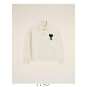 Ami [G95]�ƹ� UPL409018151 ���� ��Ʈ ����� ������ POLO SWEATER WITH CONTRAS[G95]�ƹ� UPL409018151 ���� ��Ʈ ����� ������ POLO SW