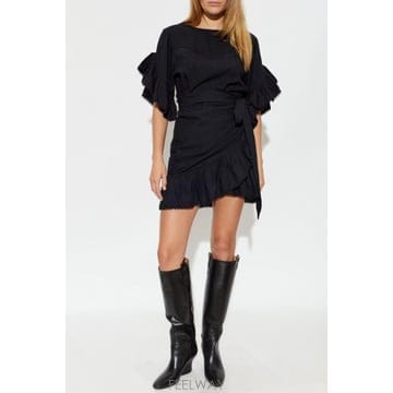 Isabel Marant Isabel ���� ���ѿ� �Ḯ�þ� ���� �̴� �巹�� RO1183FAD3J12E BLACK TP97965956Isabel ���� ���ѿ� �Ḯ�þ� ���� �̴� �巹�� RO1183FAD