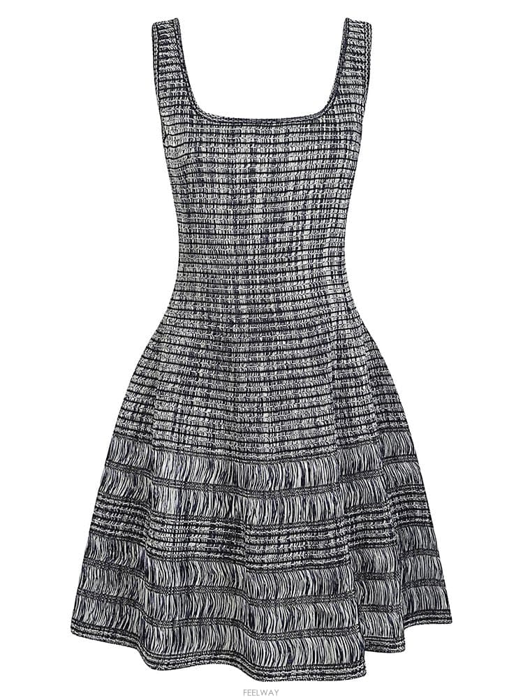 Alaia �˶��̾� CROCHET �̴� �巹�� AA9R3122K223D043 B0712185122�˶��̾� CROCHET �̴� �巹�� AA9R3122K223D043 B0712185