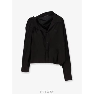 [A8] 발렌시아가 839287 블라우스 셔츠 탑 여성 839287-TRO371000