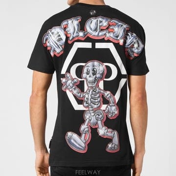 Philipp Plein �ʸ��÷��� ���ø����ΰ� ����Ƽ���� M(95~100����) ���Ϲ���ʸ��÷��� ���ø����ΰ� ����Ƽ���� M(95~100����) ����
