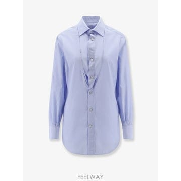 [A8] 메종 마르지엘라 S29DT0018 블라우스 셔츠 탑 여성 S29DT0018-S43001471