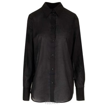 [A9] 토템 243-WRT2522-FB0238BLACK001 블라우스 셔츠 탑 여성 243-WRT2522-