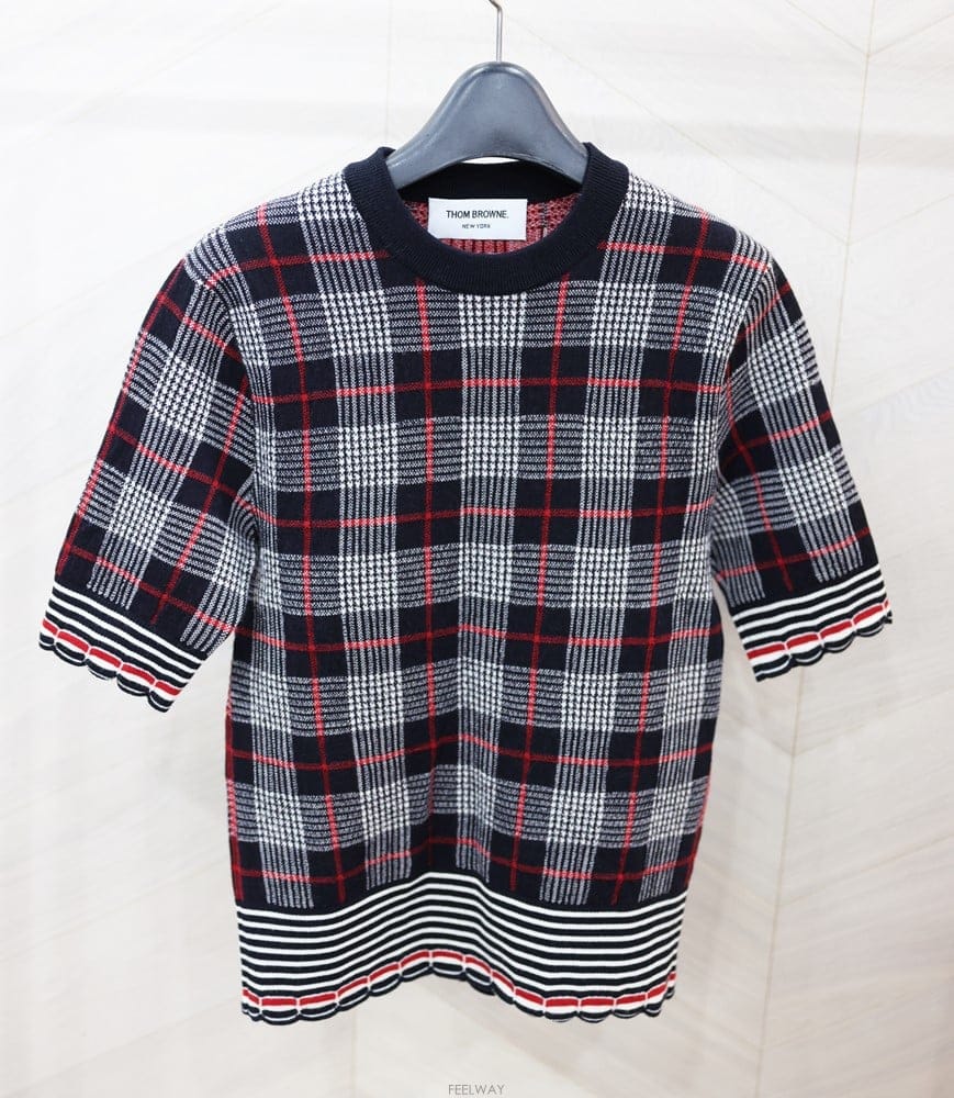 Thom Browne ����� �۷� üũ ��Ÿ���þ� �� ���� ��Ʈ 38(55)����� �۷� üũ ��Ÿ���þ� �� ���� ��Ʈ 38(55)