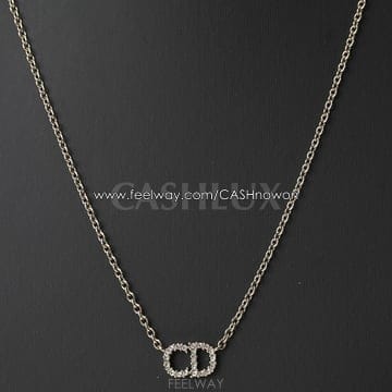 디올 금장 Clair D Lune 목걸이(N0717CDLCY)