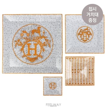 HERMES (�������) �����޽� ���̺����� ������ũ24 ������ ������ �÷���Ʈ ���ü�Ʈ 4pcs(�������) �����޽� ���̺����� ������ũ24 ������ ����