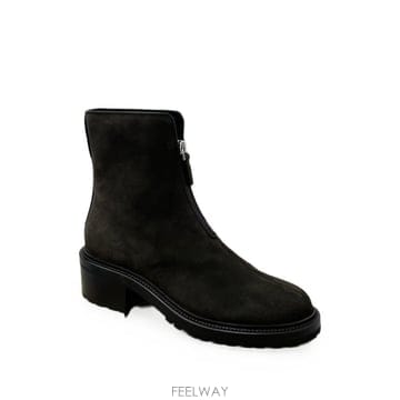 더 로우 HIKE 스웨이드 레더 부츠 F001074L896BLK B0712266779