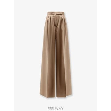 막스마라 쿼럼 플리츠 팬츠