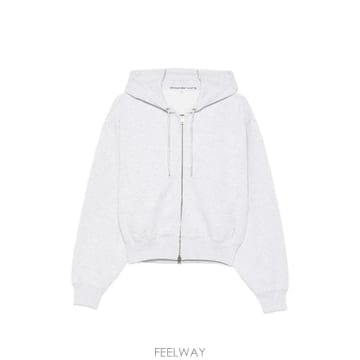 알렉산더왕 후드 집업 크리스탈 드로스트링