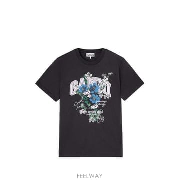 26FW 가니 탑 A1050331 252 BLACK