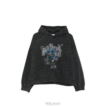 26FW 가니 후드 티셔츠 A1200005 252 GREY