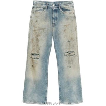 26FW 아크네 스튜디오 루즈 핏 진 2021M B00403 MPENI BLUE