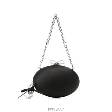 26FW 셀프 포트레이트 클러치 파우치 PF26 322B B BLACK