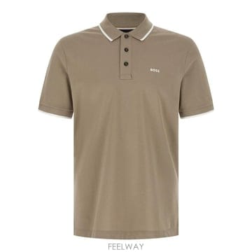 26SS 휴고보스 폴로 티셔츠 50494697 250 BEIGE KHAKI