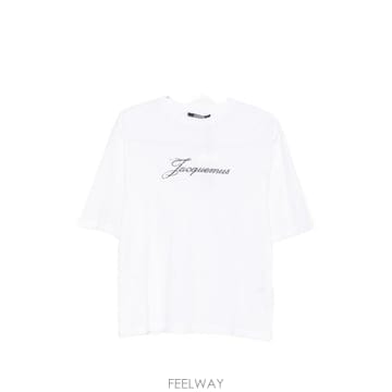 26SS 자크뮈스 자크뮈스 티셔츠 TSW00596 AJ00289100 WHITE