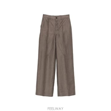 26FW 릭 오웬스 스트레이트 팬츠 RP02F5317 MOR34 GREY