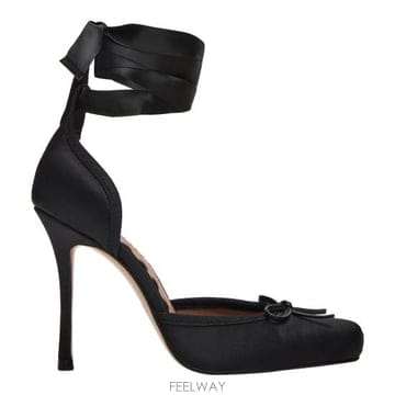 26FW 스티브매든 힐 펌프스 LARINA BLACK
