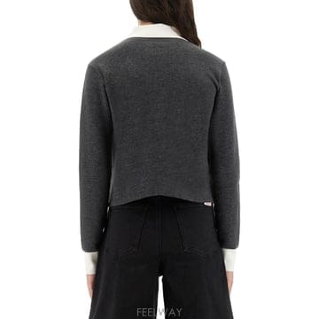 25 F/W 셀프 포트레이트 가디건 WITH 콘트라스트 카라 PF25 B0041739156