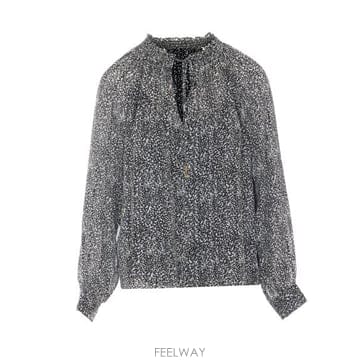 26FW 마이클 코어스 셔츠 MT6410BL3E 004 Grey