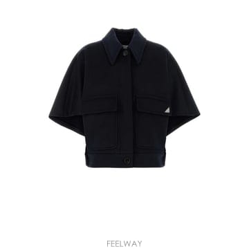 막스마라 머플러 스카프 블루
