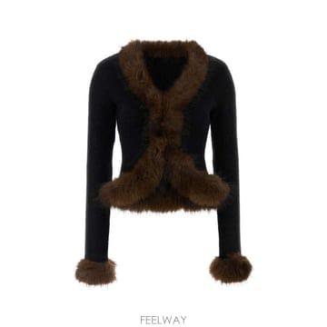 26FW 셀프 포트레이트 스웨터 AW26148CB BLACK
