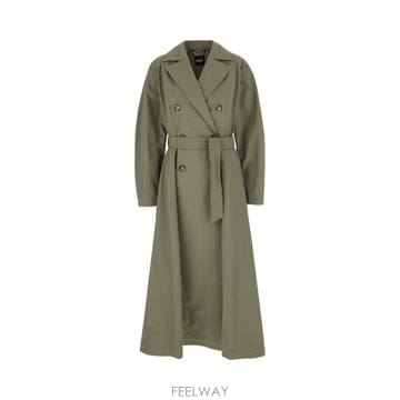26FW 휴고보스 트렌치 코트 50562366 308 DARK GREEN
