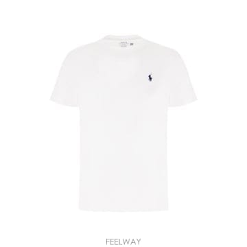 26SS 폴로 랄프로렌 반팔 티셔츠 710680785 003 WHITE