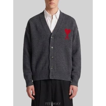 26 F/W 아미 아미 드 꾀흐 가디건 UKC367018084 B0022267940