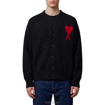 26 F/W 아미 아미 드 꾀흐 가디건 UKC367018009 B0022267943