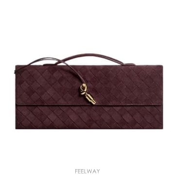 Bottega Veneta 26FW ���װ�����Ÿ �ȵ�Ƹ� Ŭ��ġ 741511 V60F16147 Deep mahog26FW ���װ�����Ÿ �ȵ�Ƹ� Ŭ��ġ 741511 V60F16147 Dee