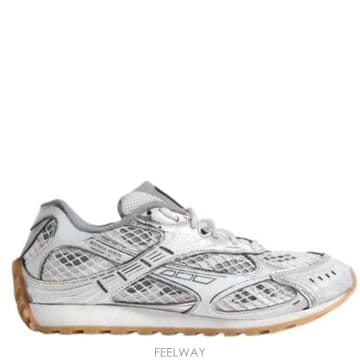 26FW 보테가베네타 스니커즈 755915 V2X401425 Silver white