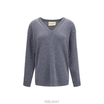 26FW 발렌티노 가라바니 스웨터 9B0KC76ZAJ6 080 GREY