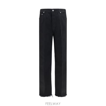 26FW 릭 오웬스 데님 팬츠 RR02F4333 09 BLACK